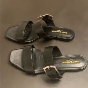 🎉FINAL PRICE DROP🎉Saint Laurent Oak Sandal